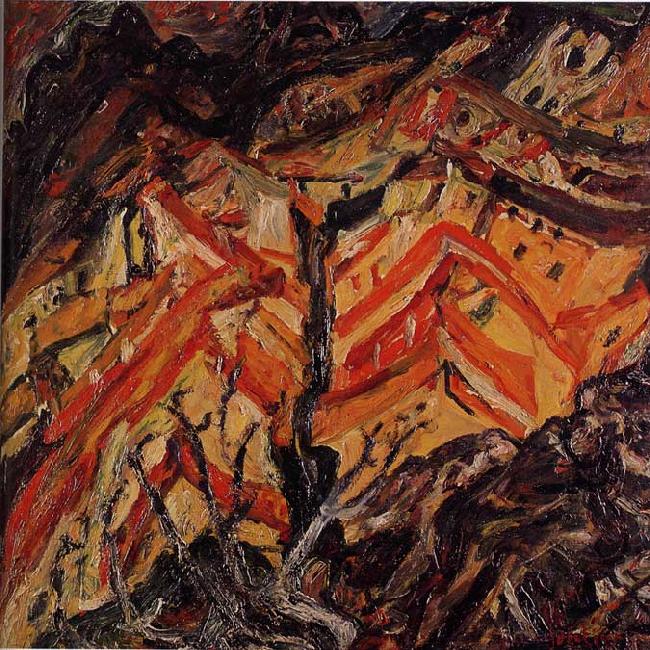 Chaim Soutine View of Ceret China oil painting art